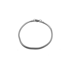 Bracelete Outlaw Minimal Silver 2mm